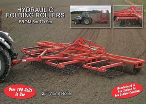 A1 Drill Hydraulic folding rollers